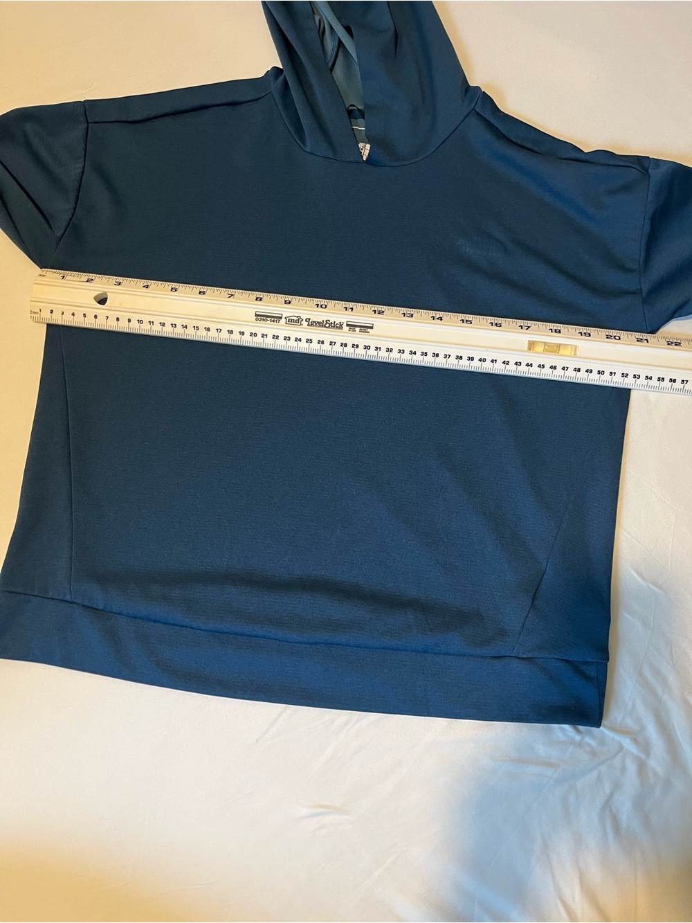 The North Face Women's Teal Hoodie - Blue Green - Picture 4 of 9
